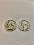 1944 & 1945 Silver Quarters