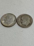 1953 & 1954 Silver Dimes