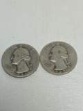 1941 & 1942 Silver Quarters