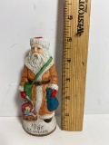 Vintage 1886 Denmark Porcelain Santa Figurine