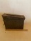 Vintage Metal Ammo Box with Contents