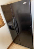 Whirlpool Side by Side Refrigerator with Ice Maker - Works - Model ED5KVEXVB00