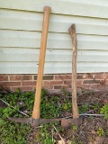 Lot of 2 Hatchet and Pickaxe