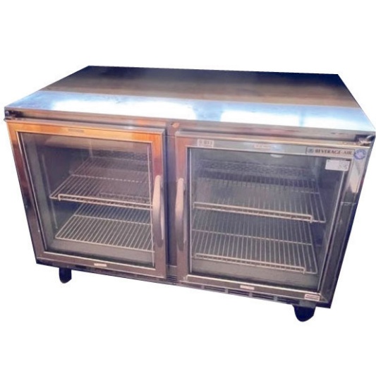 Beverage Air UCF48AY-25-23 Glass Door Commericial Under Counter Refrigerator and/or Freezer