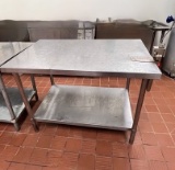 2-Tier Stainless Steel Table