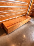 Wooden Free Standing Bench