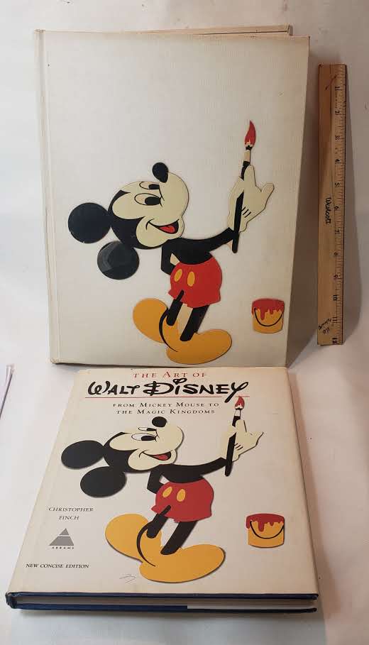 Lot of 2 Christopher Finch The Art of Walt Disney