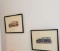 Lot of 2 Framed Prints of Vintage Automobiles