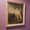Vintage Framed Print of Boy with Rabbit