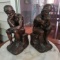 Vintage Thinking Man Bookends