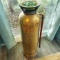Vintage Brass Fire Extinguisher, TS-15