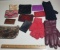 Lot of Assorted Change Purses and Gloves