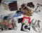Lot of Assorted Broken Jewelry and Tassels For Crafts
