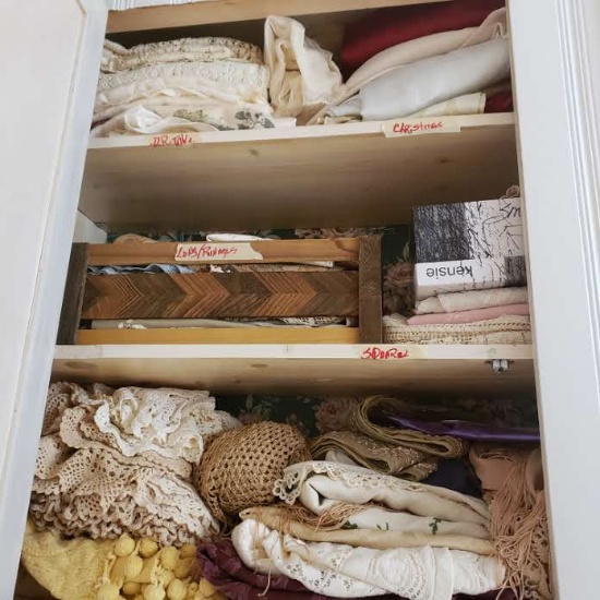 Contents of Linen Cabinet