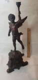 Vintage Bronze Cupid Statue