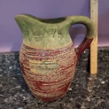 Decorative Pottery Pitcher