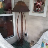 Rusty Style Metal Lamp