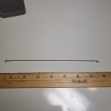 14K Gold Rope Bracelet