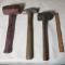 Lot of 3 Hammers - Plumb, Blue Point