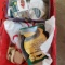 Tote Lot of Assorted Crafting Items