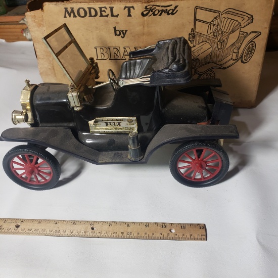 Jim Beam Model T Decanter with Original Box