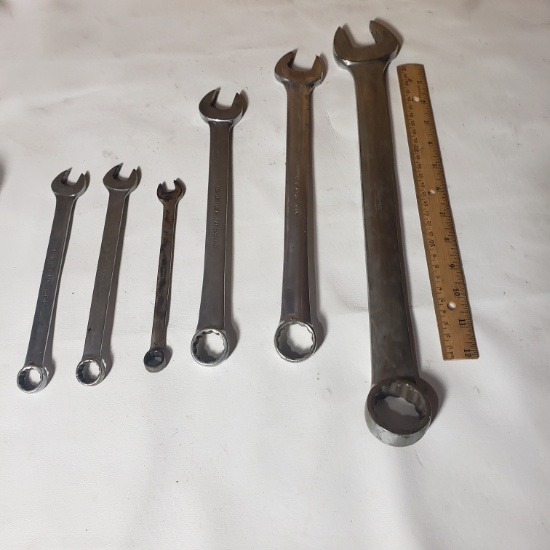 Lot of 6 Snap On Tools Wrenches
