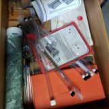 Drawer Lot of Pieces to Make Stained Glass Kaleidoscopes