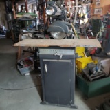 Craftsman 100 Radial Saw with Extra Blades and Cabinet