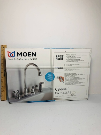 New in Box Moen Caldwell Kitchen Faucet
