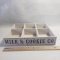 North Pole “Milk & Cookie Co.” Divided Tray