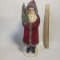 Santa with Tree Figurine