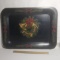 Heavy Metal Hand Painted Tray