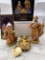 3 pc Fontanini Holy Family Nativity Scene with Original Box