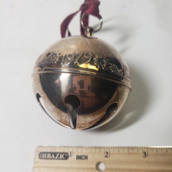 Vintage Wallace Silver Plated Sleigh Bell