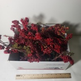 Lot of Faux Berry Twigs