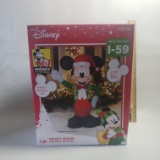 Disney Mickey Mouse 5’ Air Blown Inflatable Yard Décor - New in Box