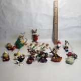Lot of Cartoon Ornaments -Bugs Bunny, Tweety Bird, Tasmanian Devil, Snoopy