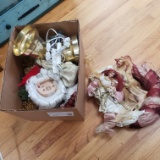 Box Lot of Christmas Décor