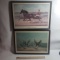 Lot of 2 Framed Currier & Ives Prints