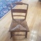 Antique Rocking Chair with Caned Seat