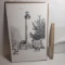 “Currituck Beach Lighthouse “ Signed by Michael Riggs