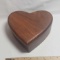 Beautiful Nice Wooden Heart Shaped Jewelry Box