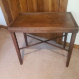 Vintage Wood End Table