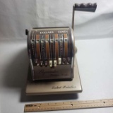 Vintage Paymaster Check Writer - No Key