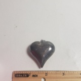 Sterling Silver Puffy Heart Pendant