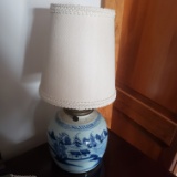 Antique Ginger Jar Made Into Lamp