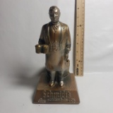 Vintage Bronze Tone Metal Schmidt’s Beer and Ale Bartender Holder