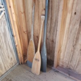 Lot of 3 Boat Oars