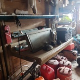 Contents of Boathouse Inside Storage Area - Left Side Facing Lake