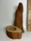 Cypress Knee Candle Holder